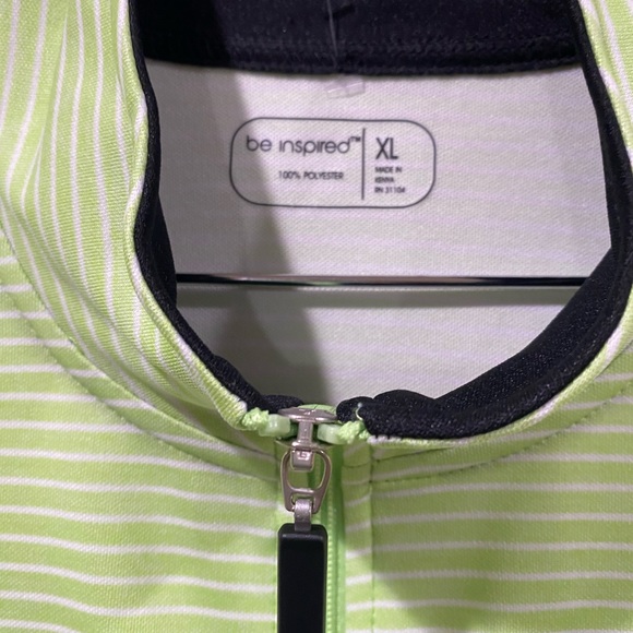 New With Tags be inspired by Belk Full Zip Green Activewear Jacket Size XL - Picture 5 of 6